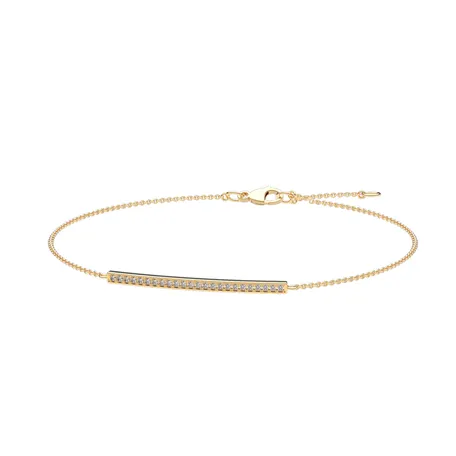 Náramek s diamanty Line