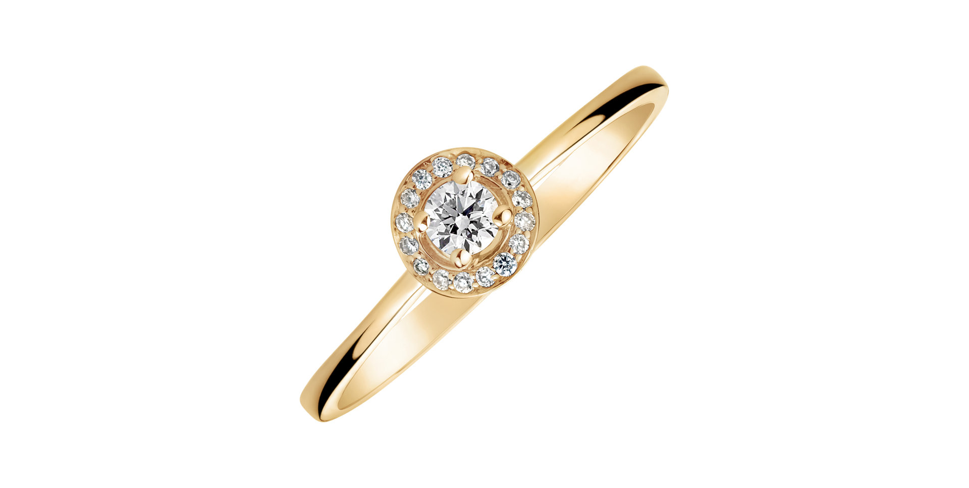 Prsten s diamanty Bright Glow