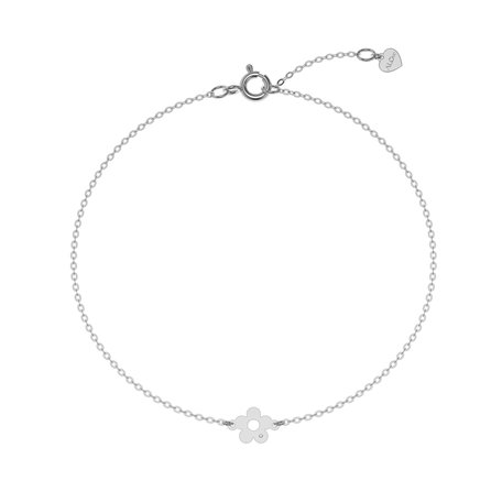 Náramek s diamantem Diamond Flower