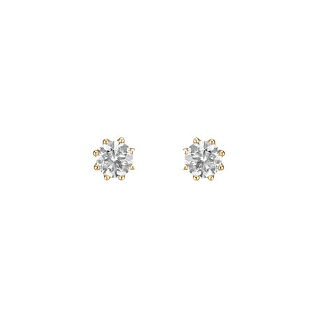 Náušnice s diamantem Essential Sparks