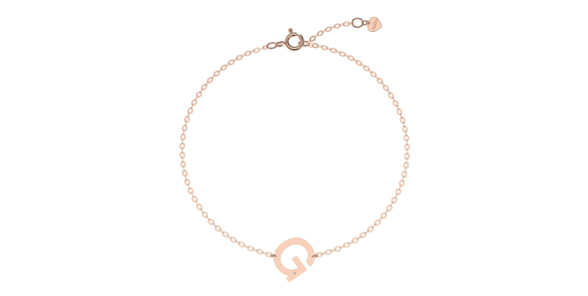 Náramek s diamantem Big Line G