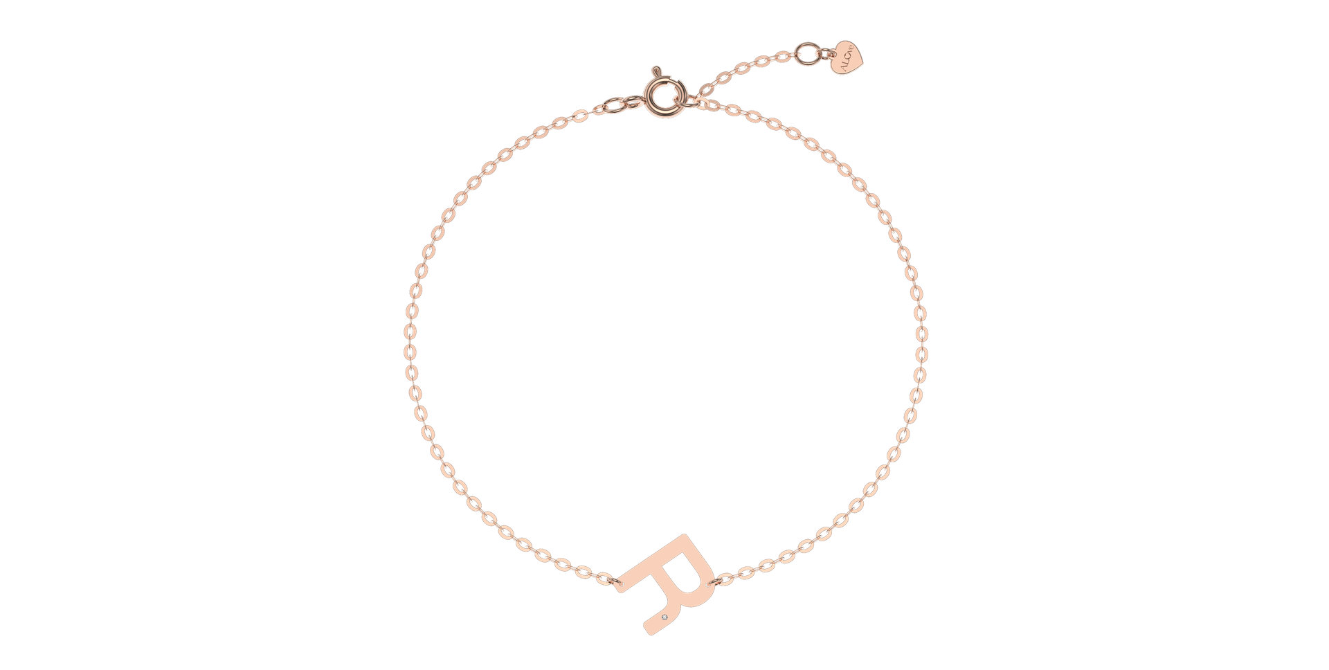 Náramek s diamantem Big Line R