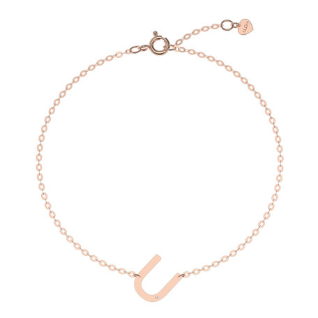 Náramek s diamantem Big Line U