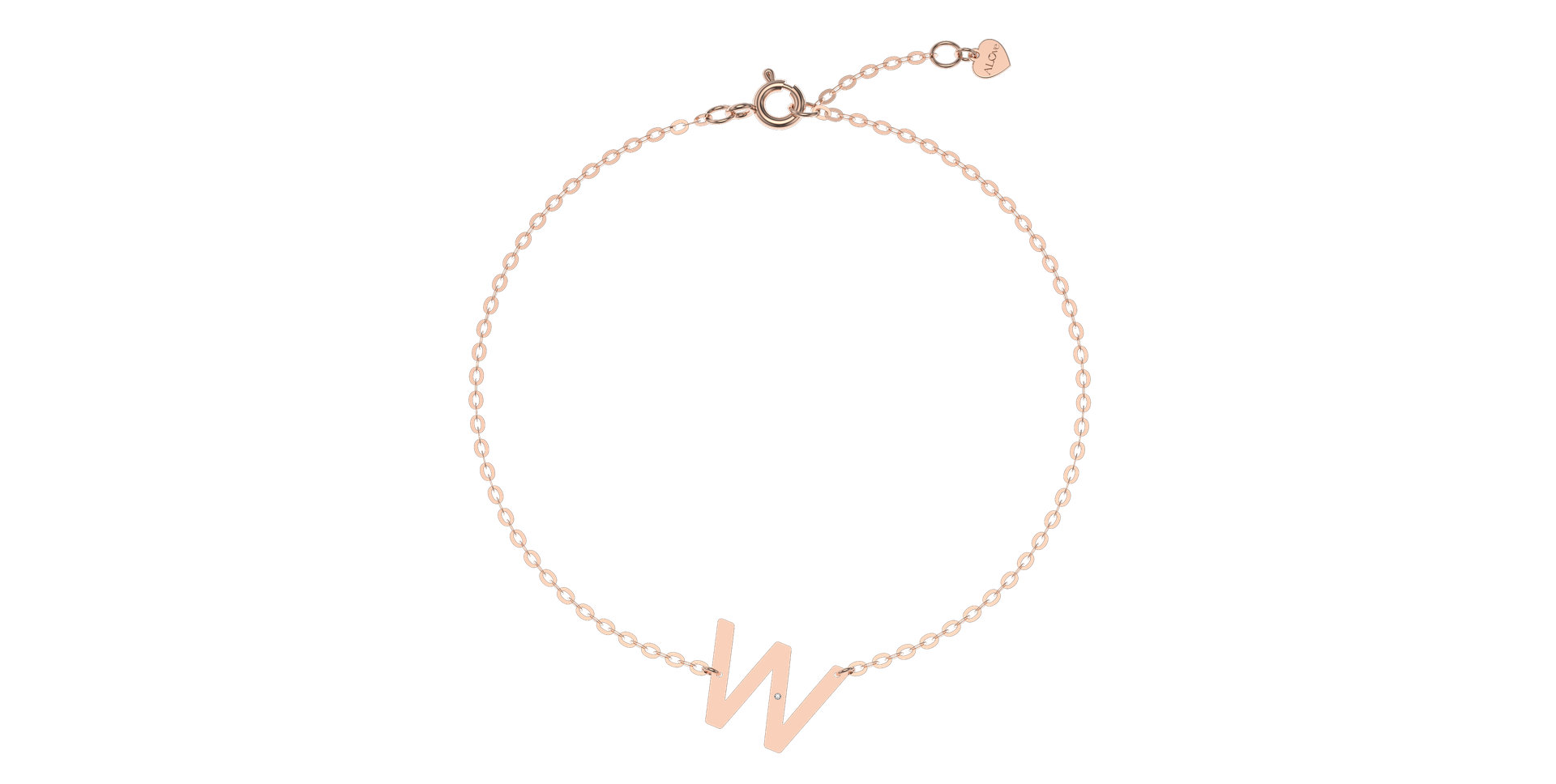 Náramek s diamantem Big Line W