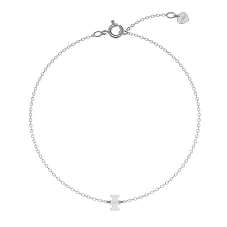 Náramek s diamantem Classic Big I