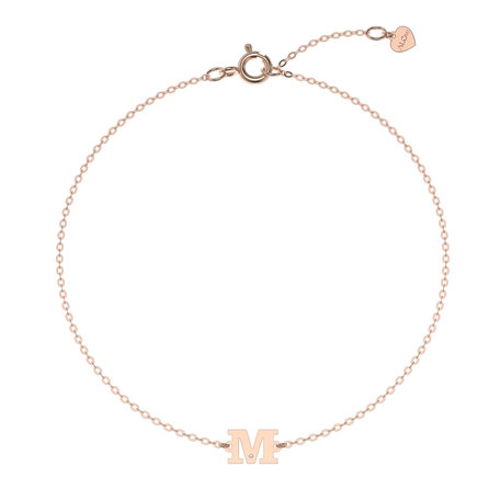 Náramek s diamantem Classic Big M