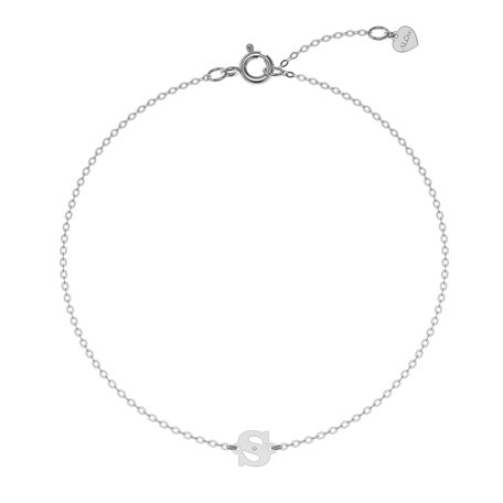Náramek s diamantem Classic Big S