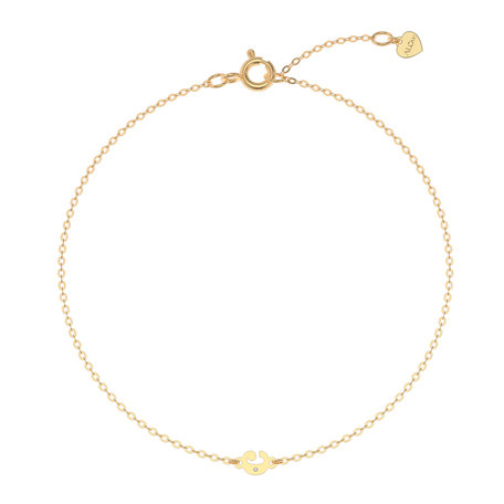 Náramek s diamantem Classic Little C