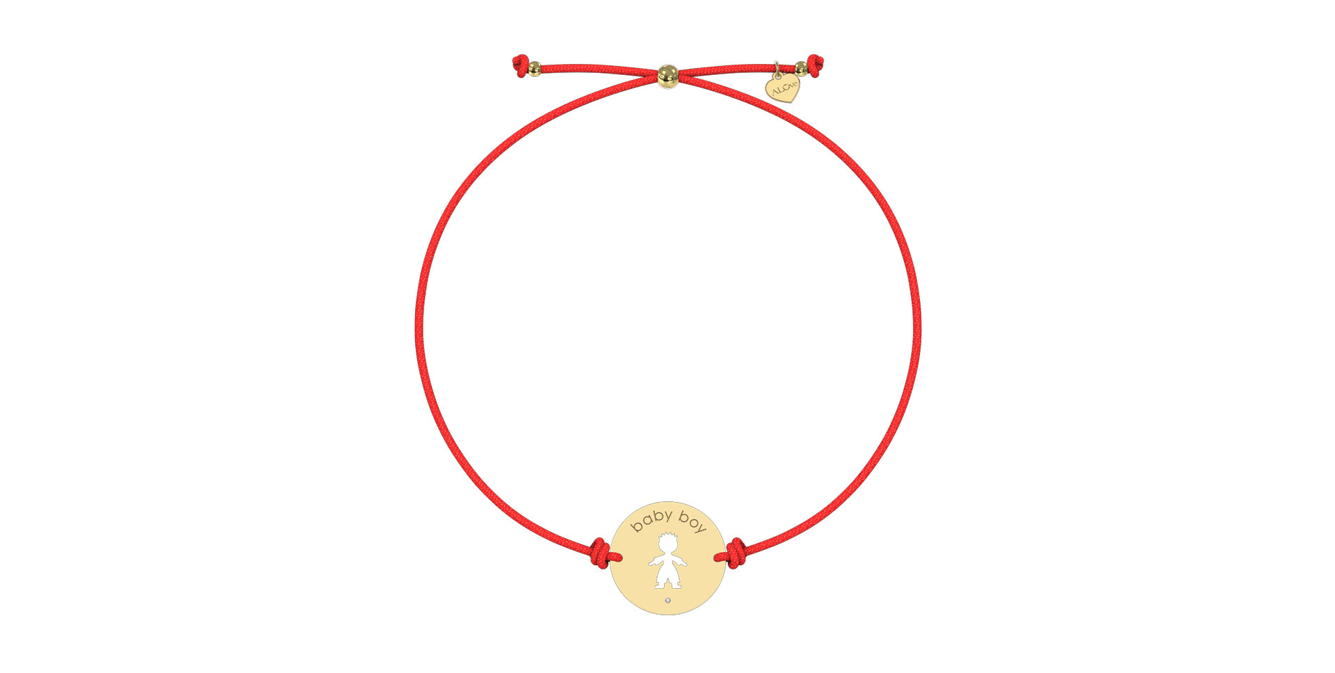 Náramek s diamantem Baby Boy