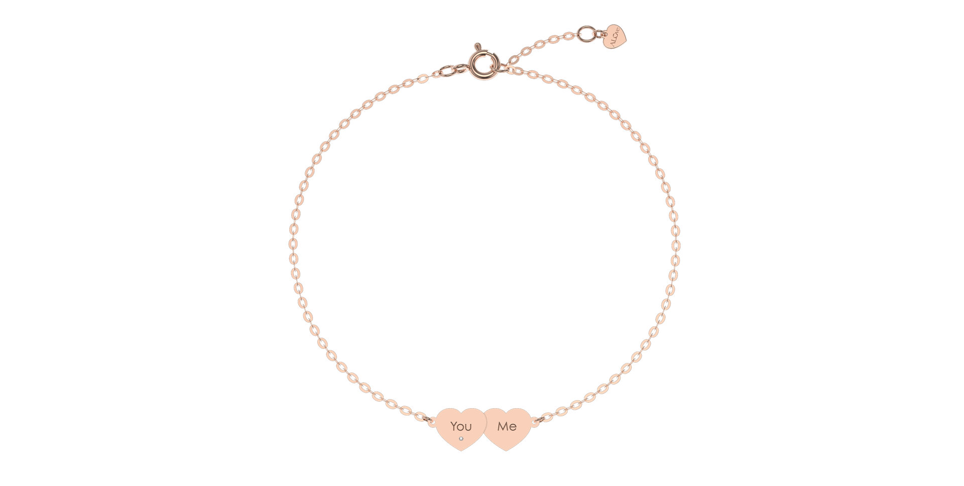 Náramek s diamantem You & Me