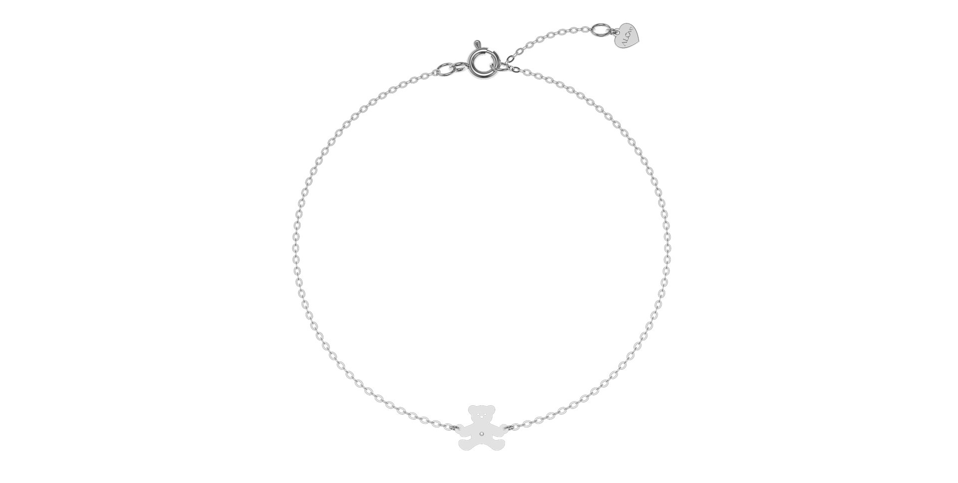 Náramek s diamantem Teddy