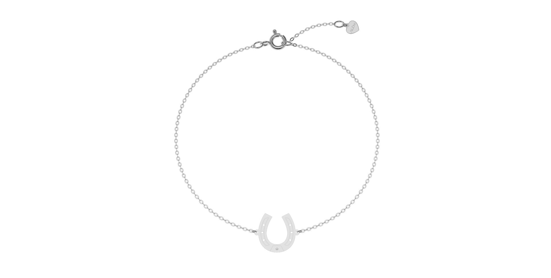 Náramek s diamantem Horseshoe
