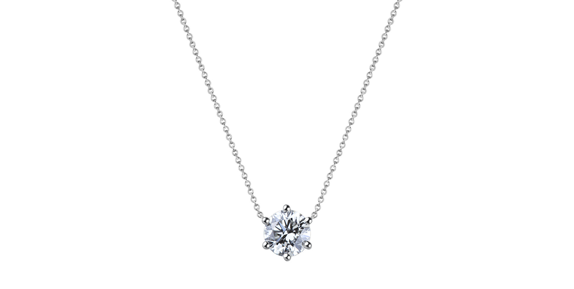 Náhrdelník s diamantem Essential Shine