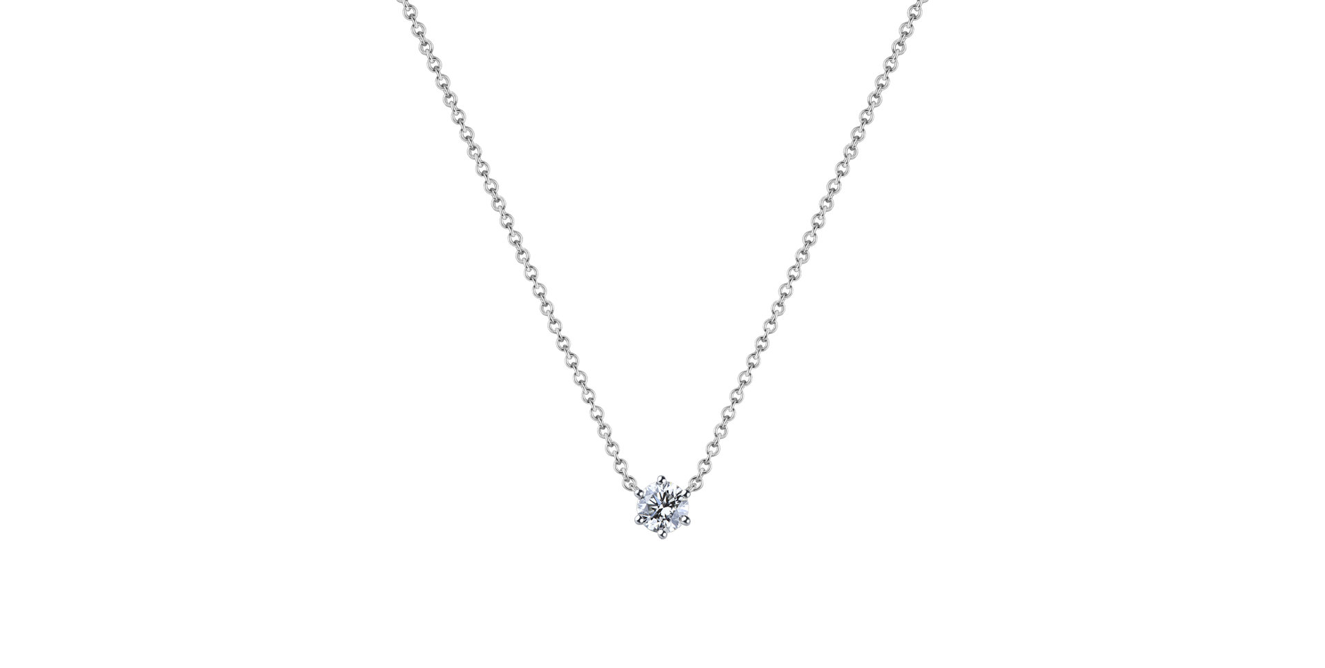 Náhrdelník s diamantem Essential Shine