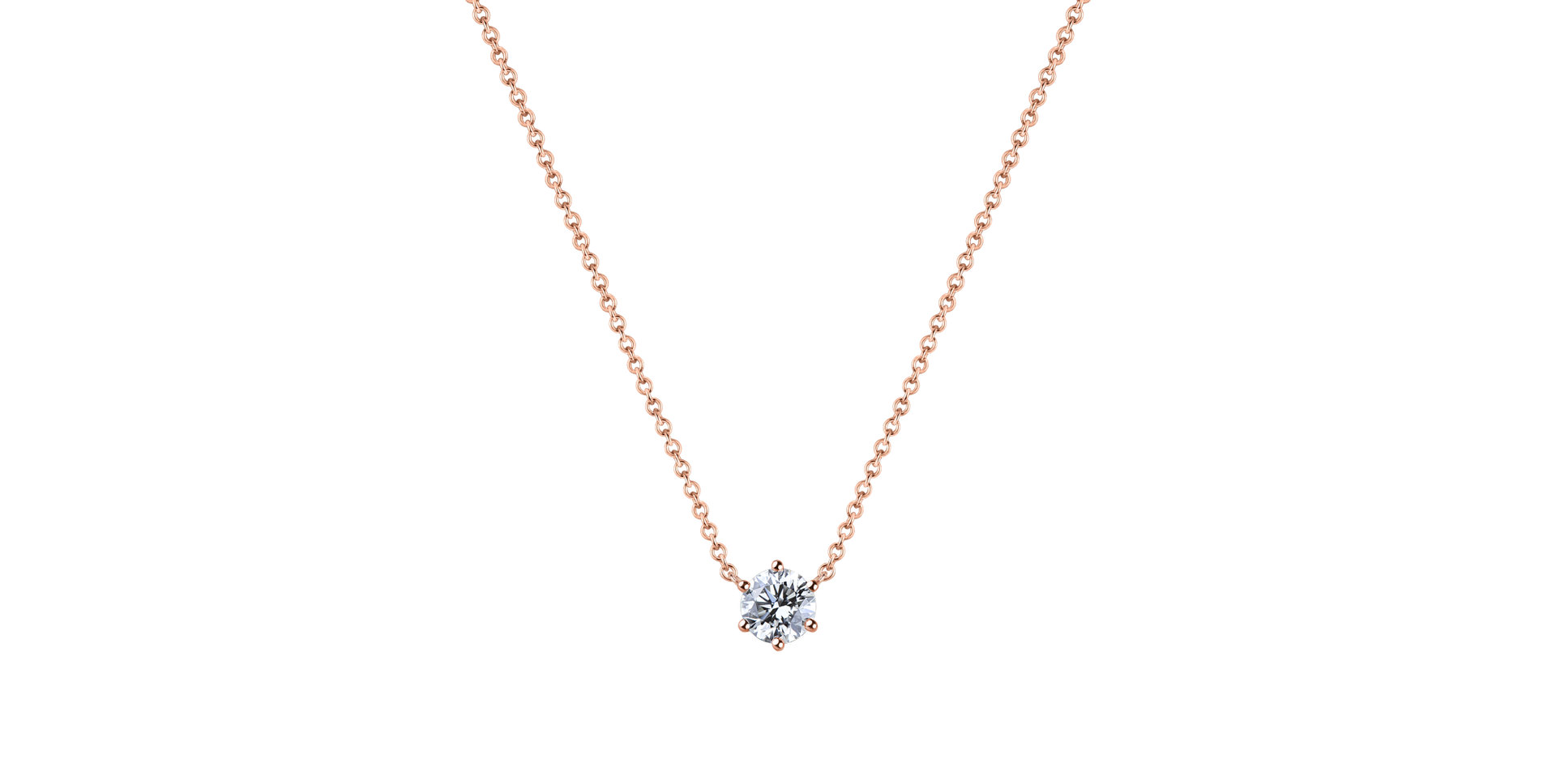 Náhrdelník s diamantem Essential Shine