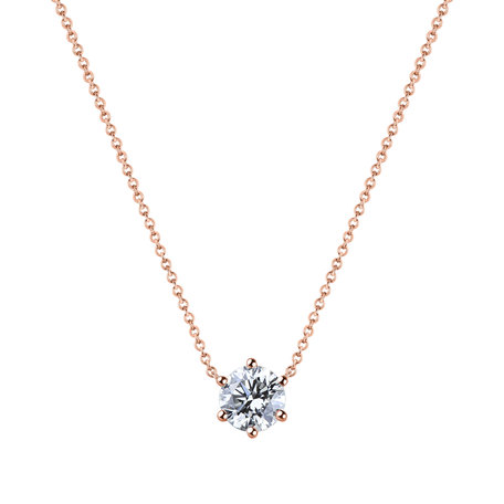 Náhrdelník s diamantem Essential Shine