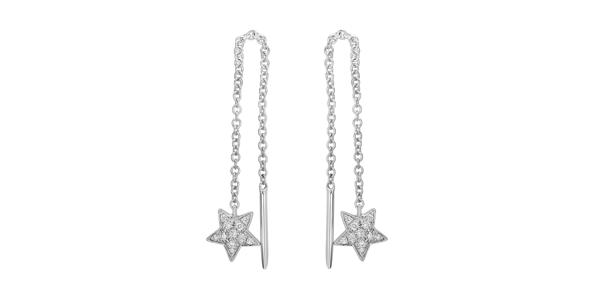 Náušnice s diamanty Amazing Night