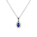 Přívěsek s diamanty a tanzanitem Princess4
