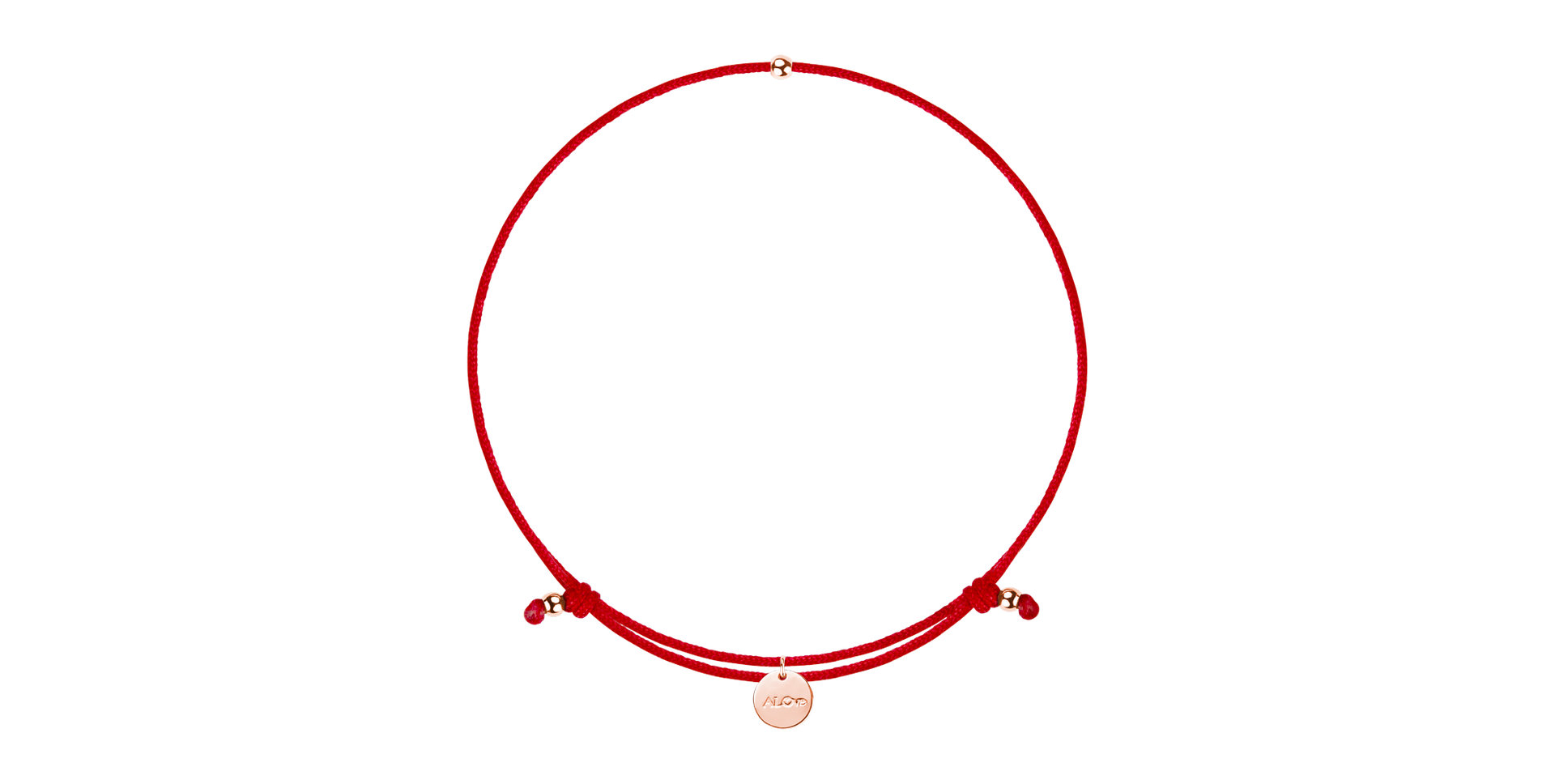 Dámský náramek se šňůrkou Shamballa