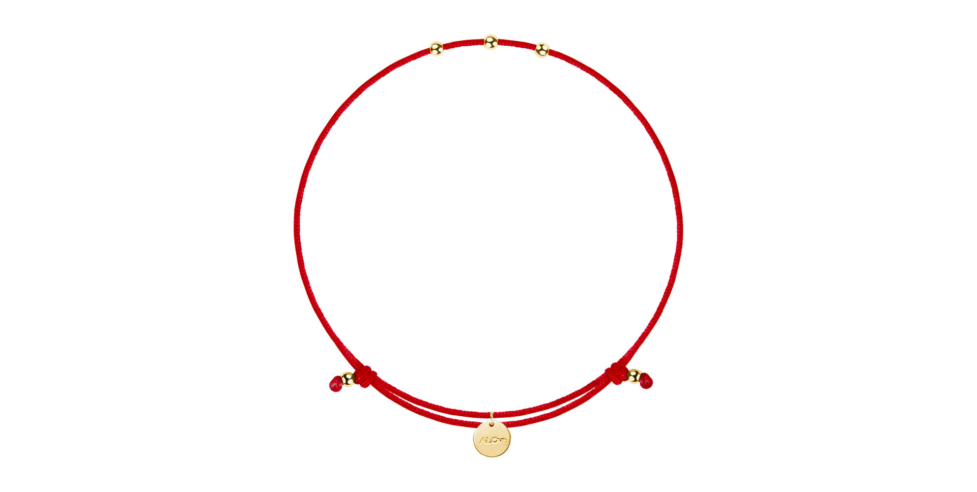 Dámský náramek se šňůrkou Shamballa