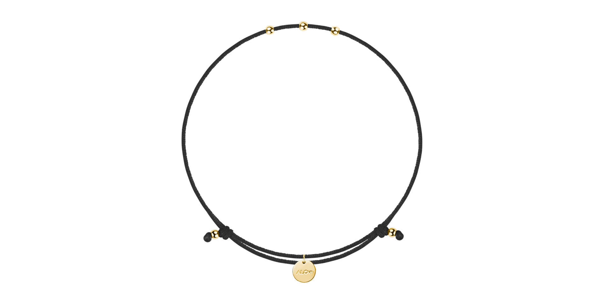 Dámský náramek se šňůrkou Shamballa