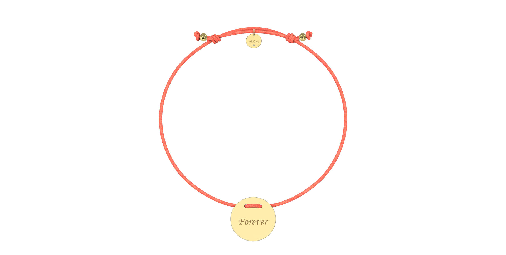 Diamantový náramek se šňůrkou Forever