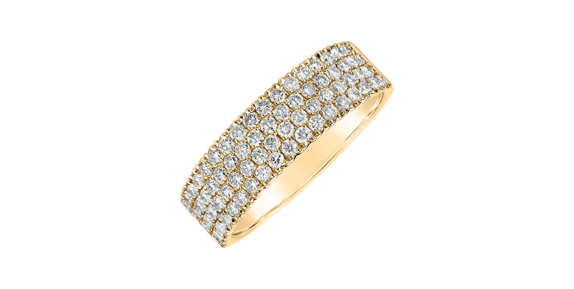 Prsten s diamanty Shiny Eternity