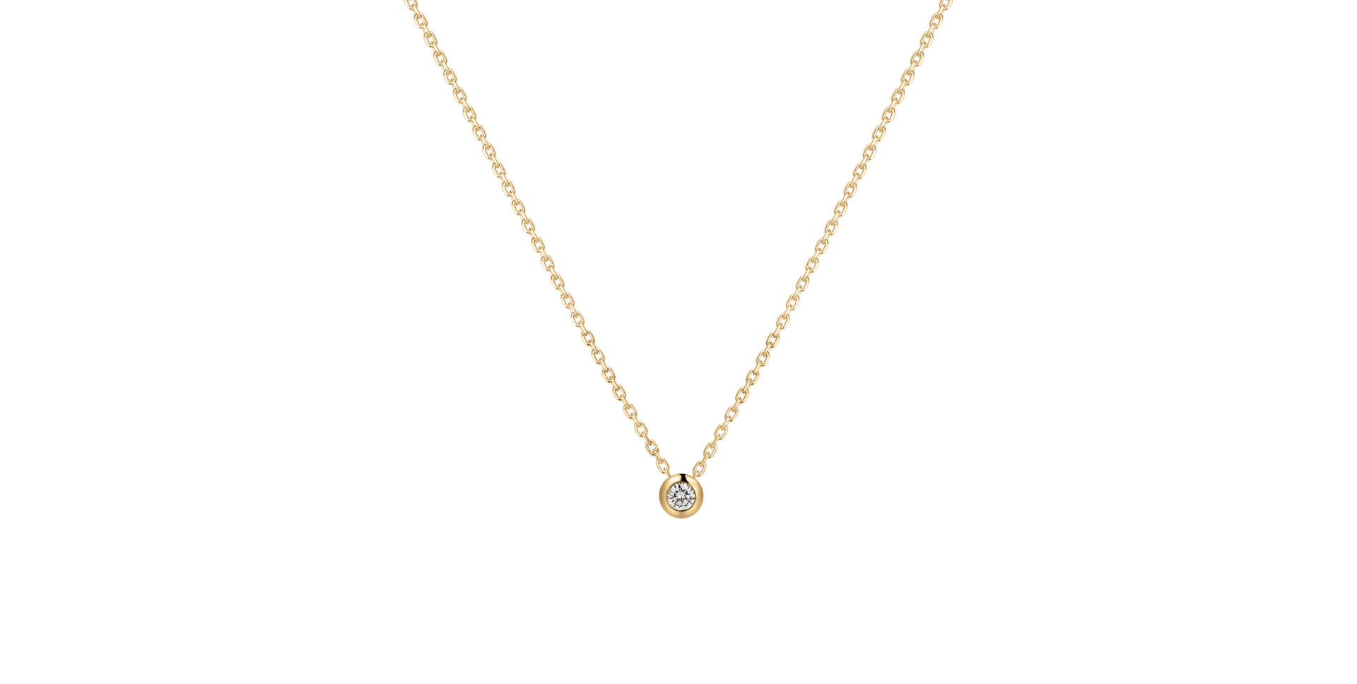 Náhrdelník s diamantem Sparkling Dots