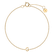 Náramek s diamantem Round Line G6