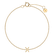 Náramek s diamantem Round Line X6