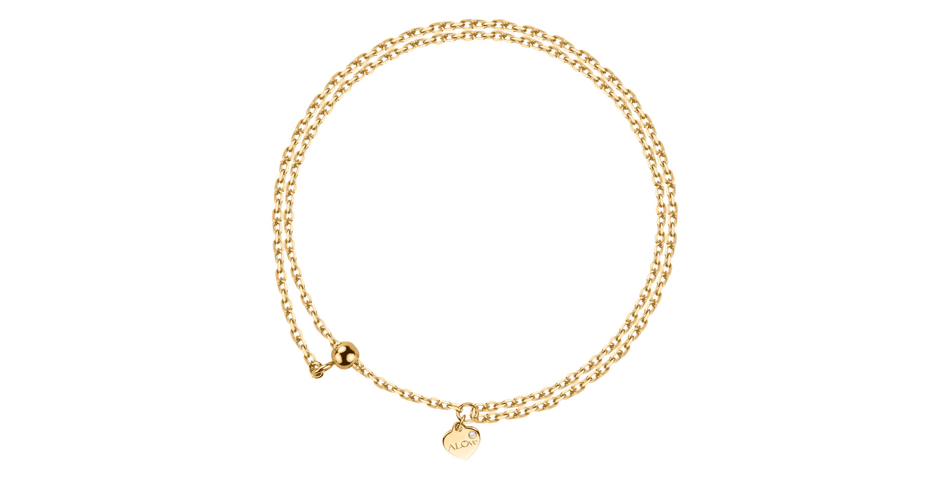 Náramek s diamantem Everglow