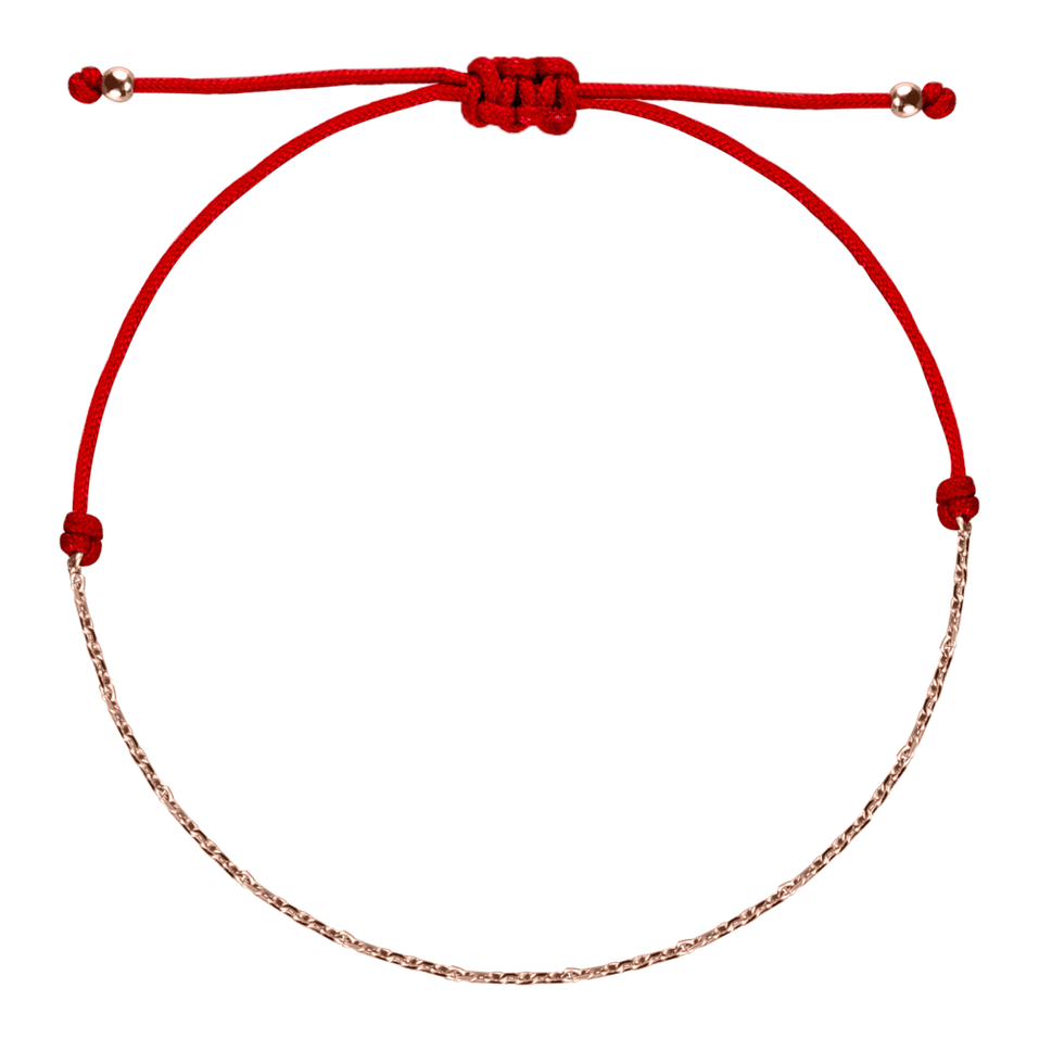 Dámský náramek se šňůrkou Shiny Chain