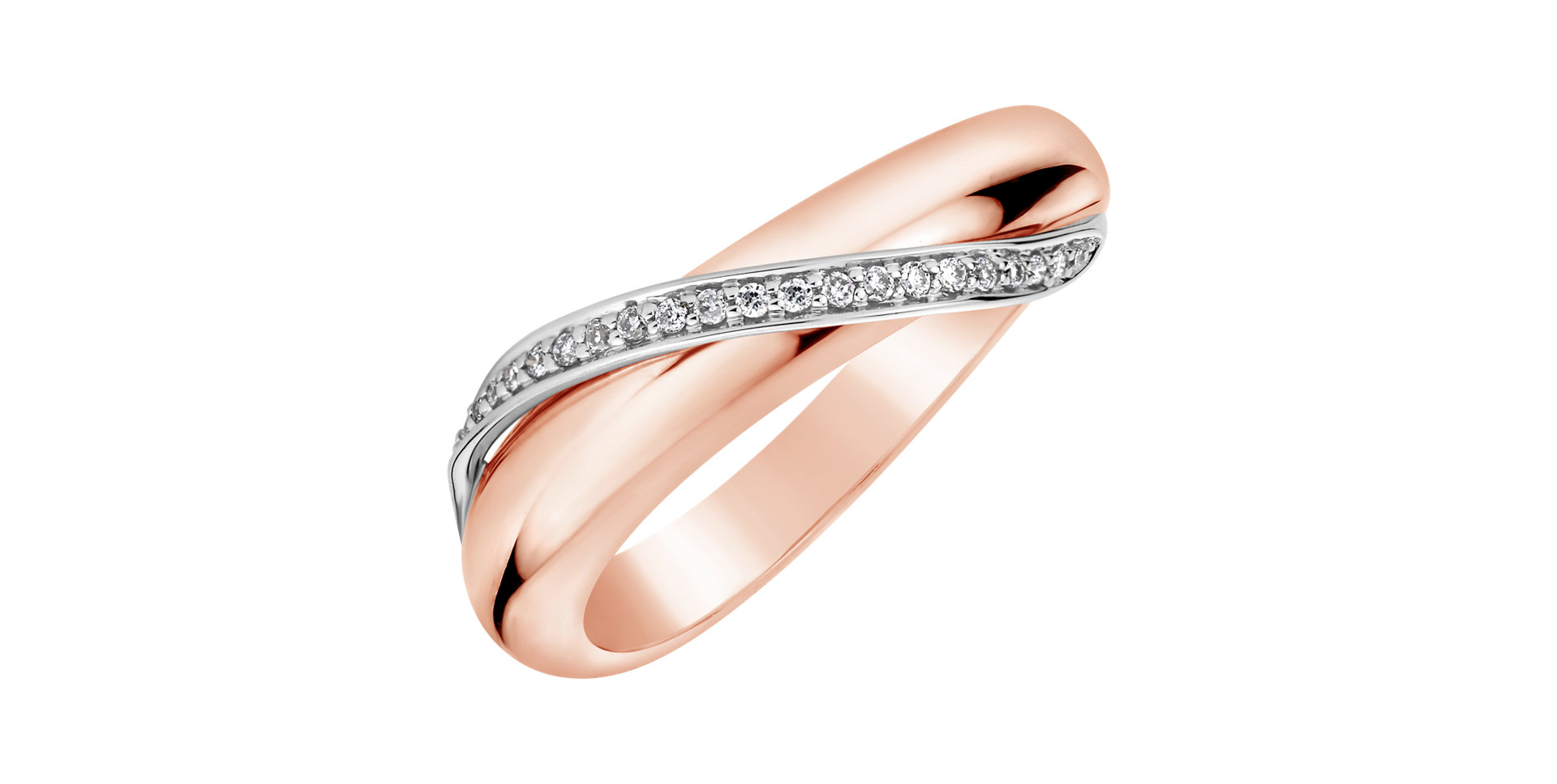 Prsten s diamanty Night Sea