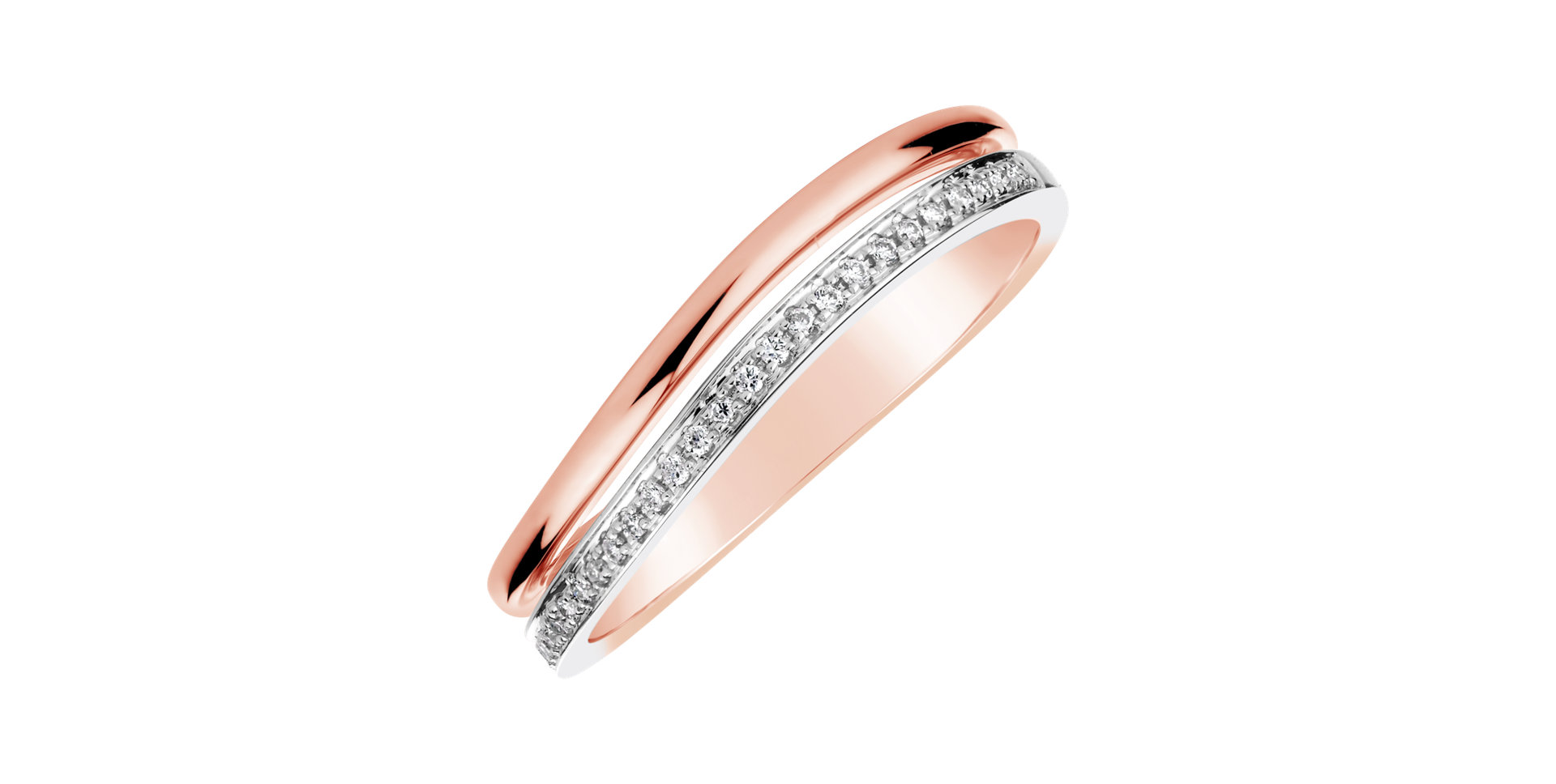 Prsten s diamanty Little Galaxy