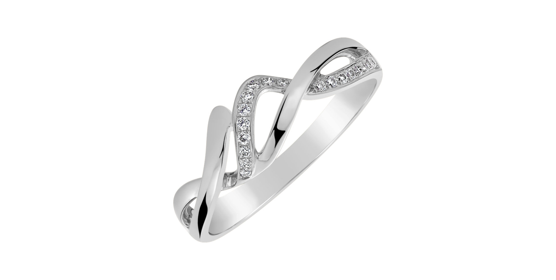 Prsten s diamanty Infinite Joy