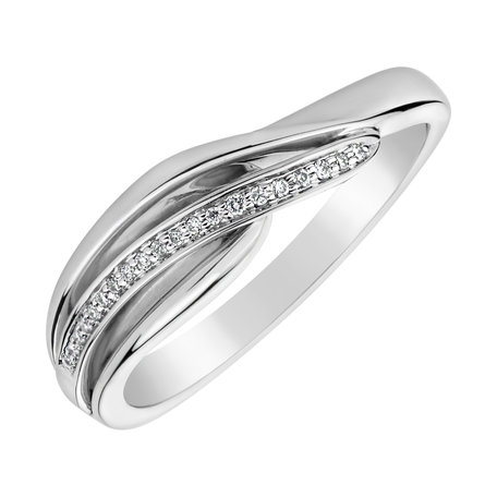 Prsten s diamanty Elegant Line