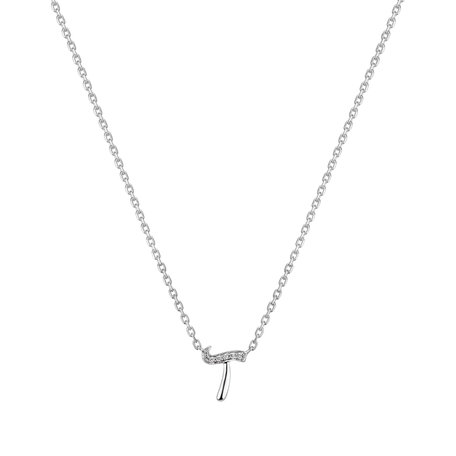 Náhrdelník s diamanty Curly DiamondsT