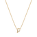 Náhrdelník s diamanty Curly Diamonds D4