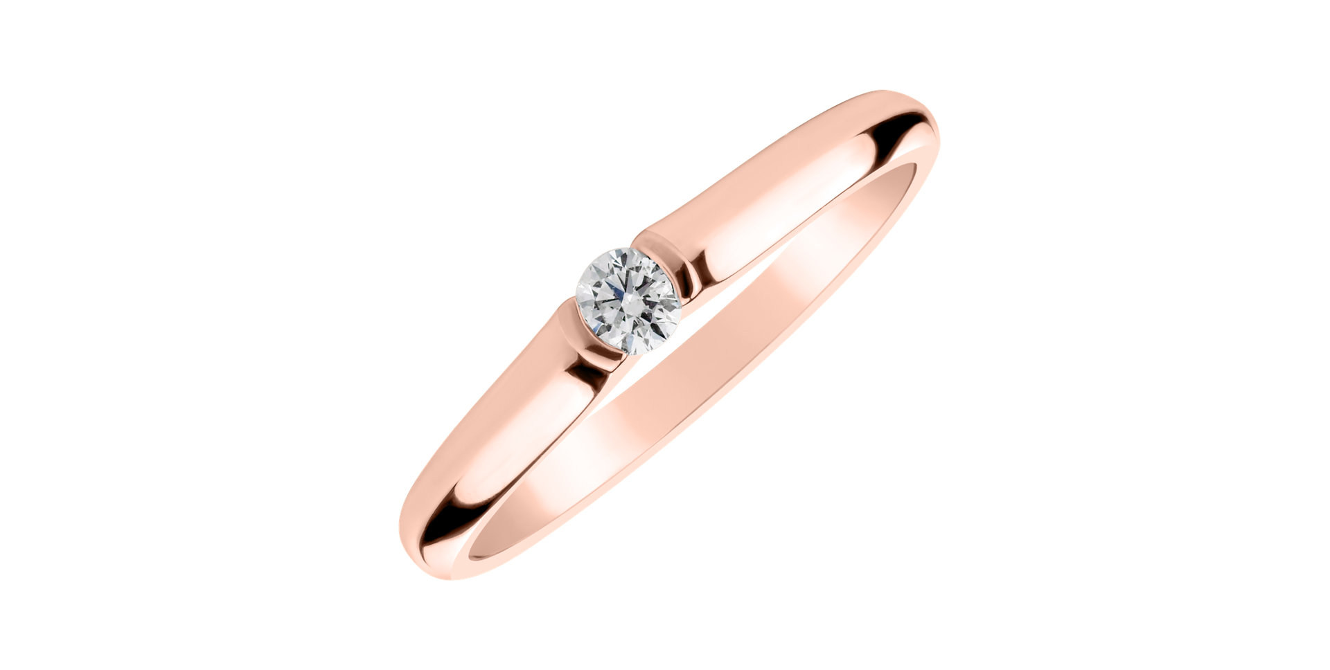 Prsten s diamantem Brilliant Love