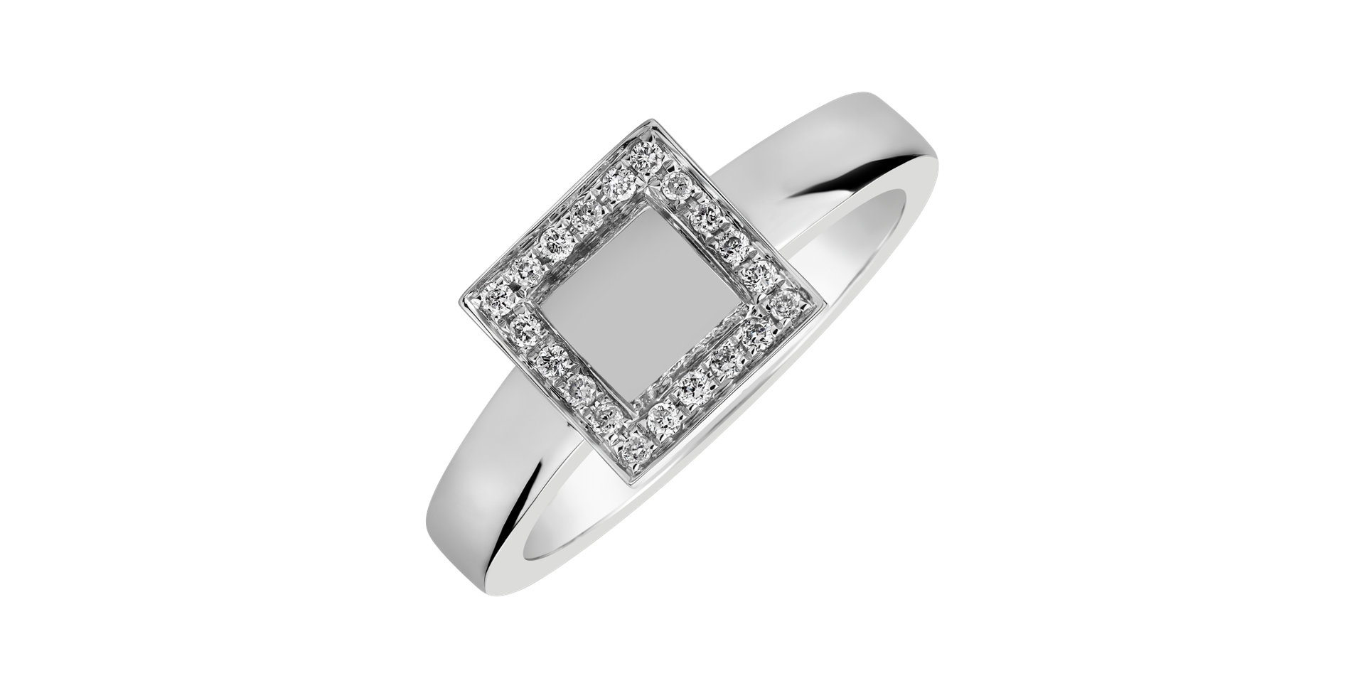 Prsten s diamanty Sun Space