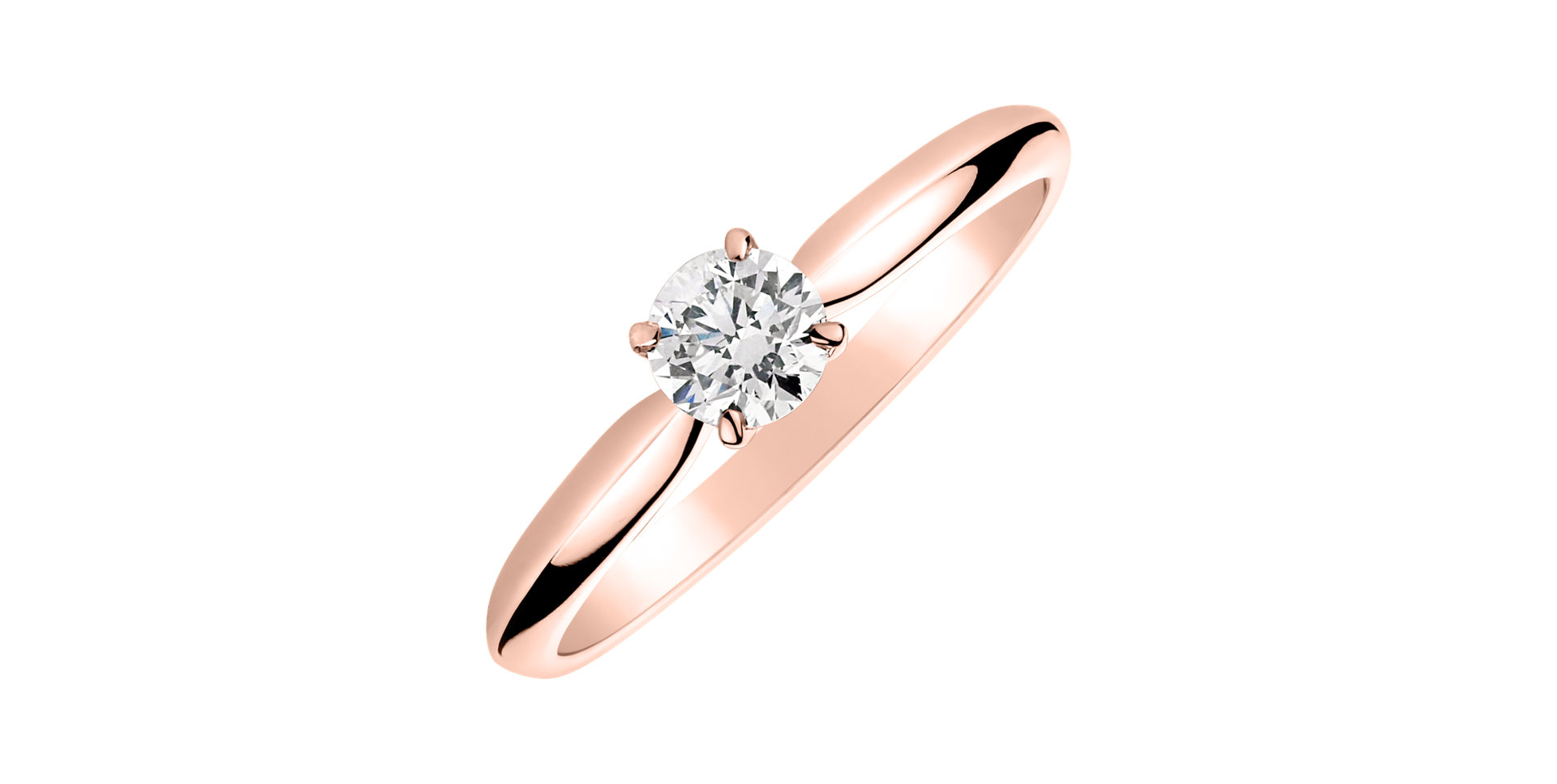 Prsten s diamantem One Love