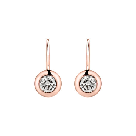 Náušnice s diamantem Sparkling Dots