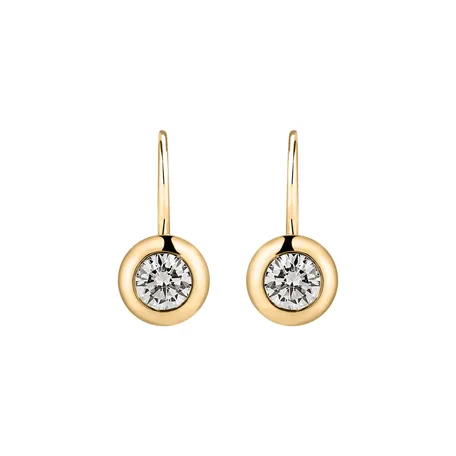 Náušnice s diamantem Sparkling Dots