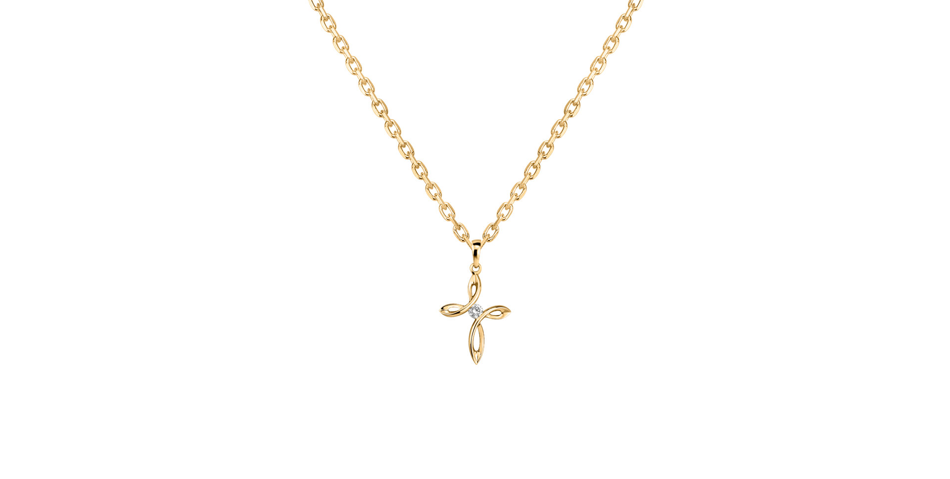 Přívěsek s diamantem Symbol of Sacrifice