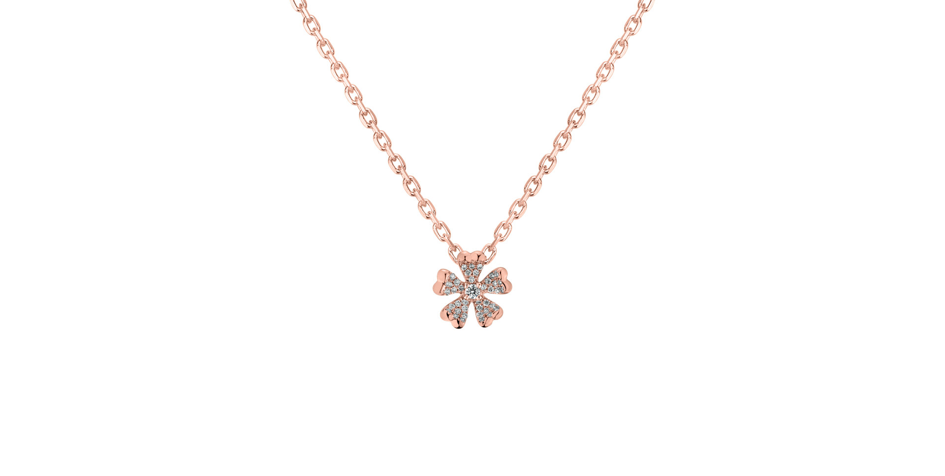 Přívěsek s diamanty Flower Spirit