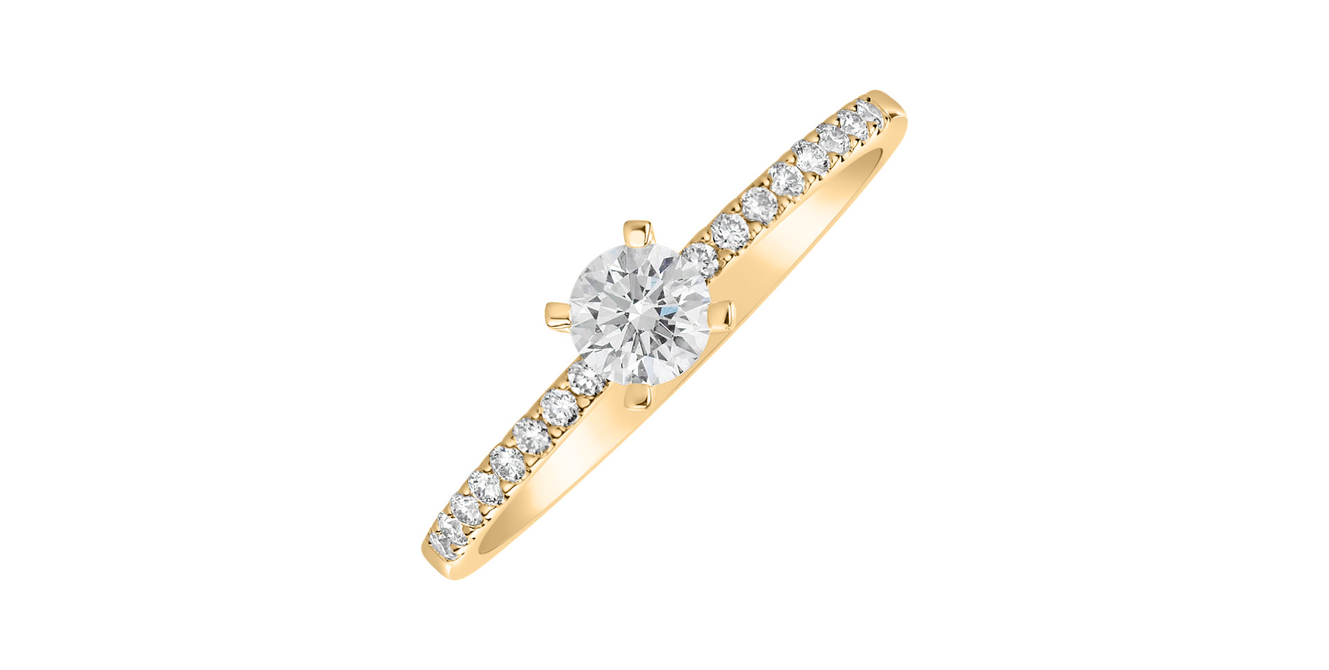 Prsten s diamanty Gem Simplicity