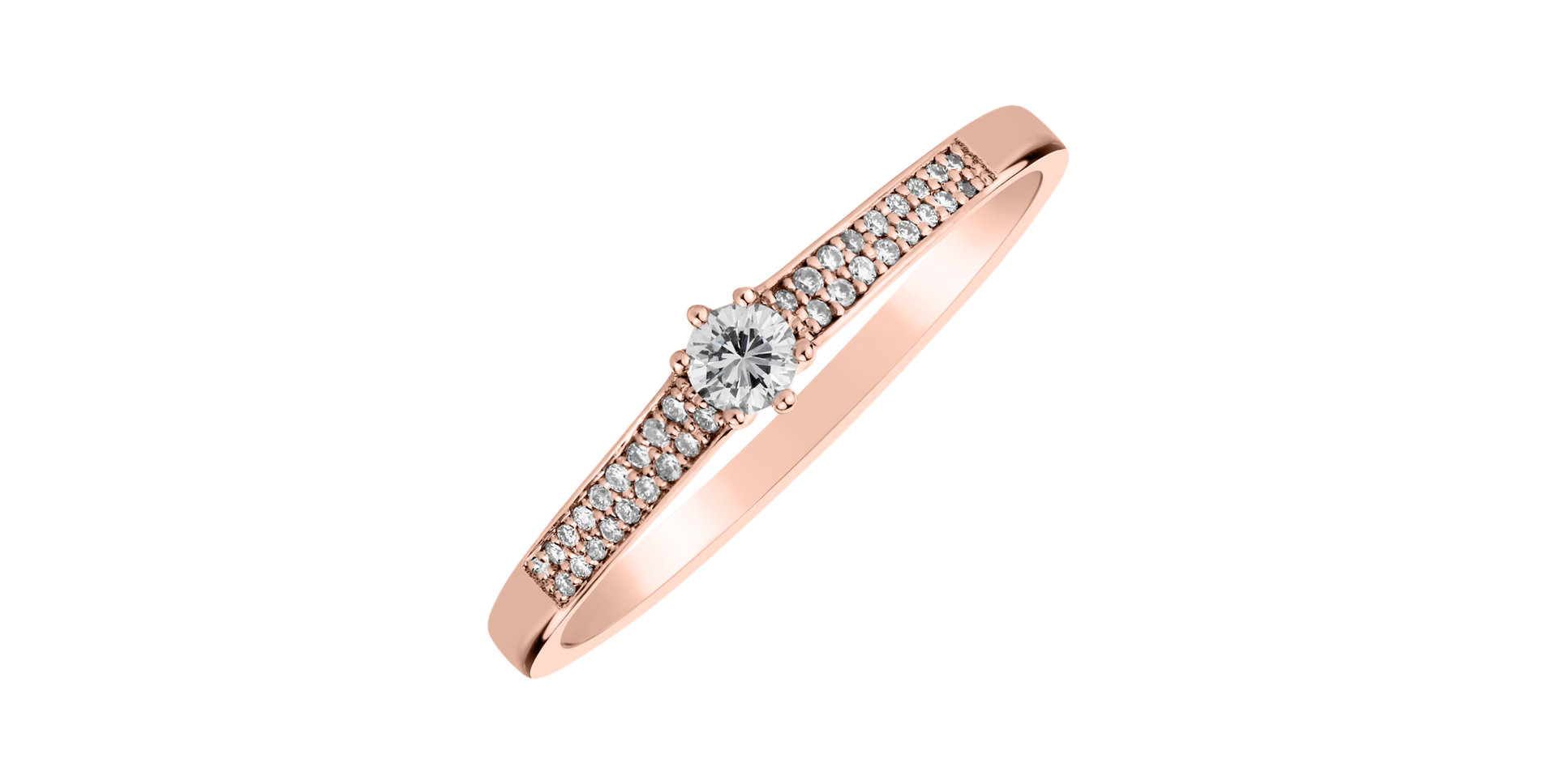 Prsten s diamanty Sparkling Romance