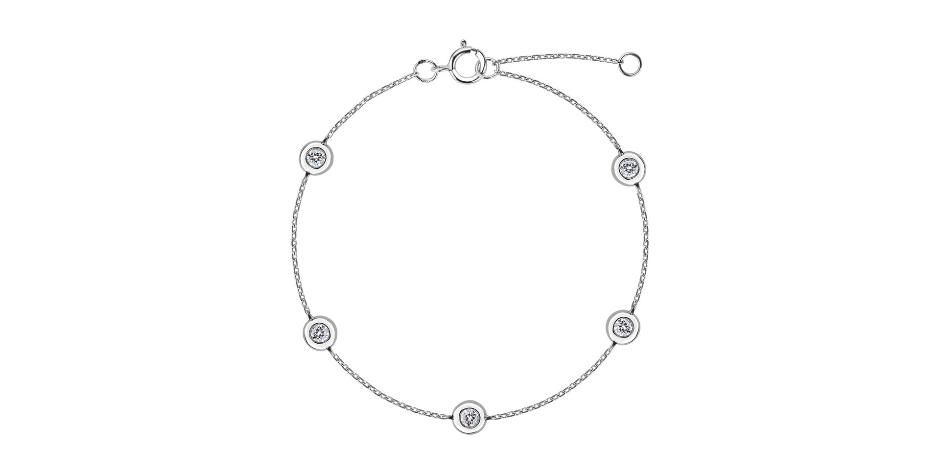 Náramek s diamanty Sparkling Dots