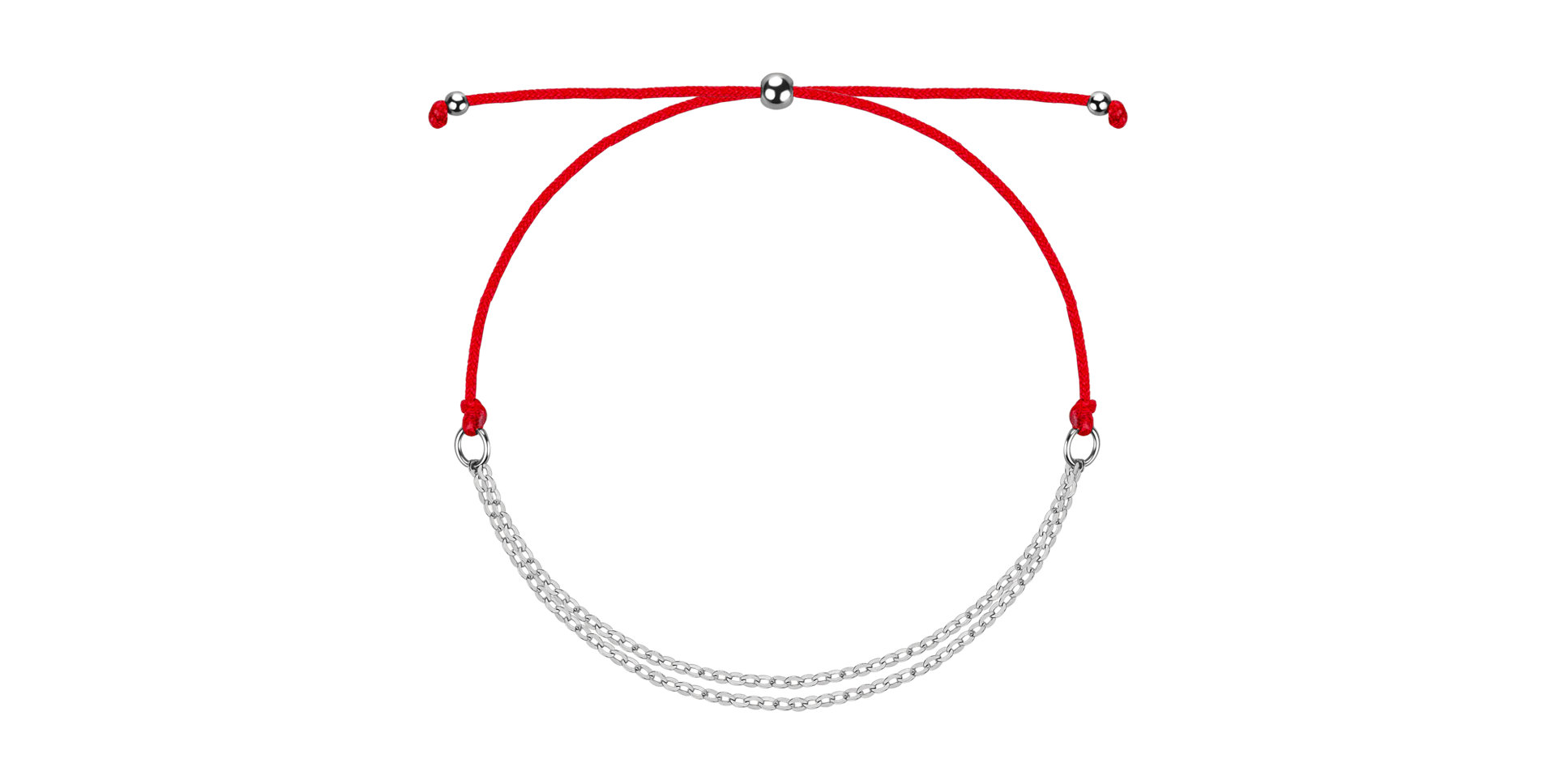 Dámský náramek se šňůrkou Sparkling Chain