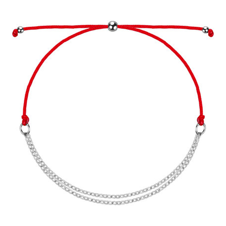 Dámský náramek se šňůrkou Sparkling Chain